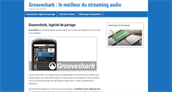 Desktop Screenshot of grooveshark.fr